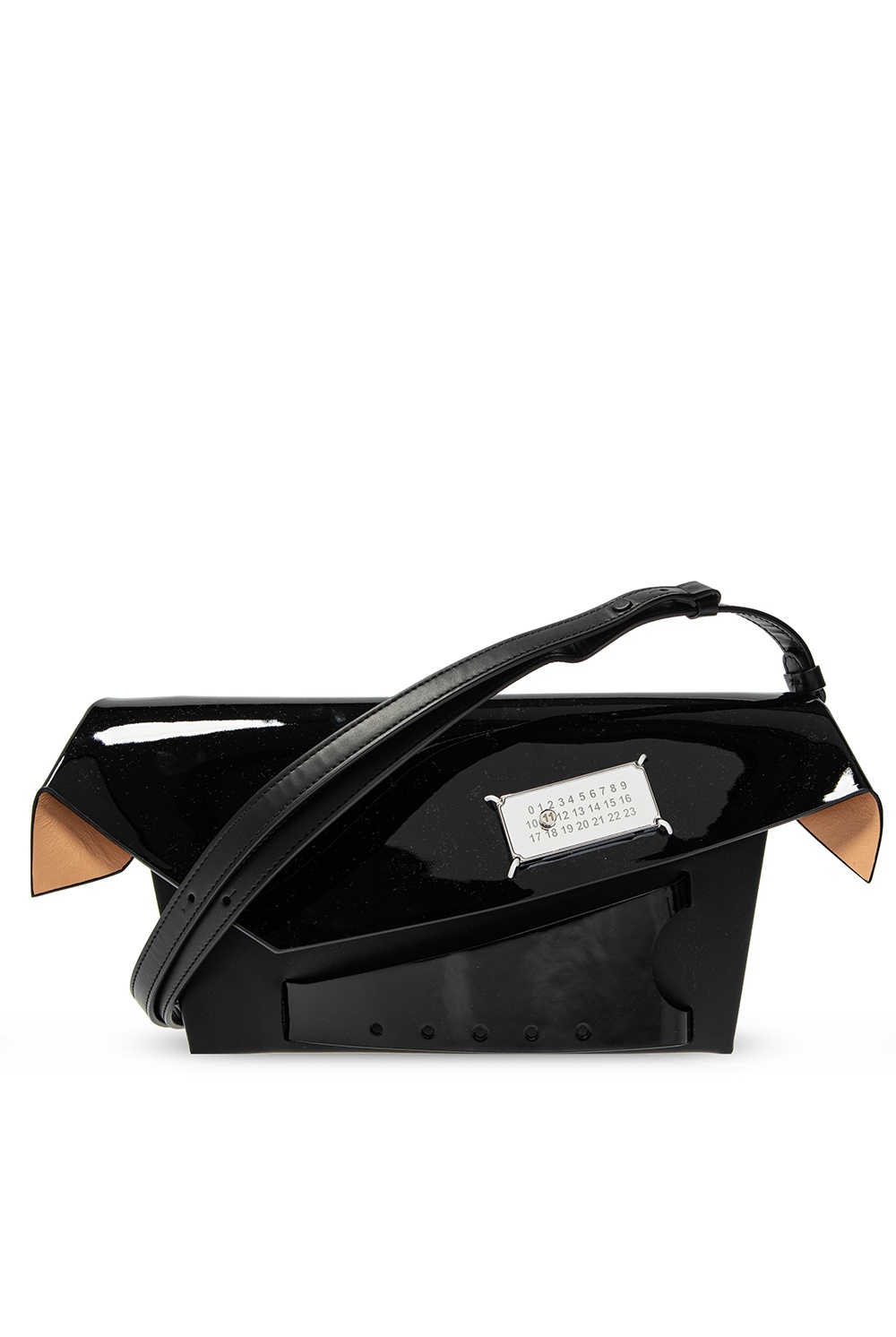 MaisonMargiela  Snatched  small  スナッチド Maison Margiela Snatched Small Bag in Black | LN-CC